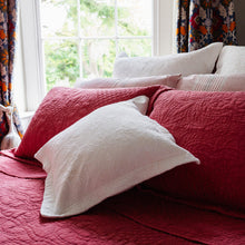 Load image into Gallery viewer, Stonewash Cotton Terracotta Bedspread - Forever England