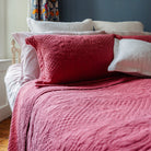 Stonewash Cotton Terracotta Continental Pillowsham - Forever England