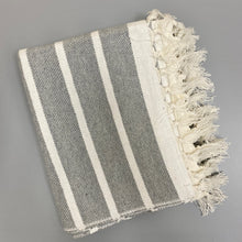 Load image into Gallery viewer, Striped Rug Grey - Forever England