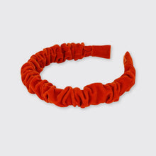 Load image into Gallery viewer, Velvet Headband Rust - Forever England