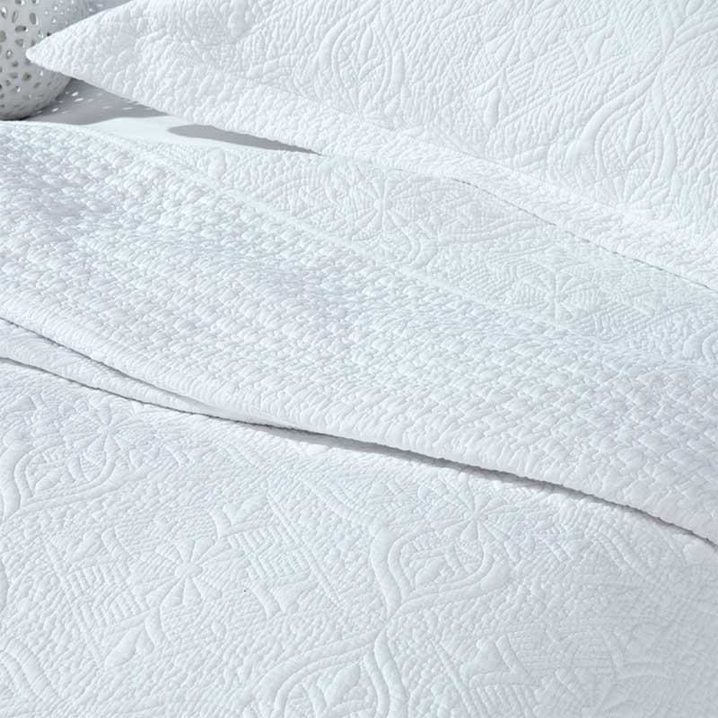 Windsor White Bedspread - Forever England