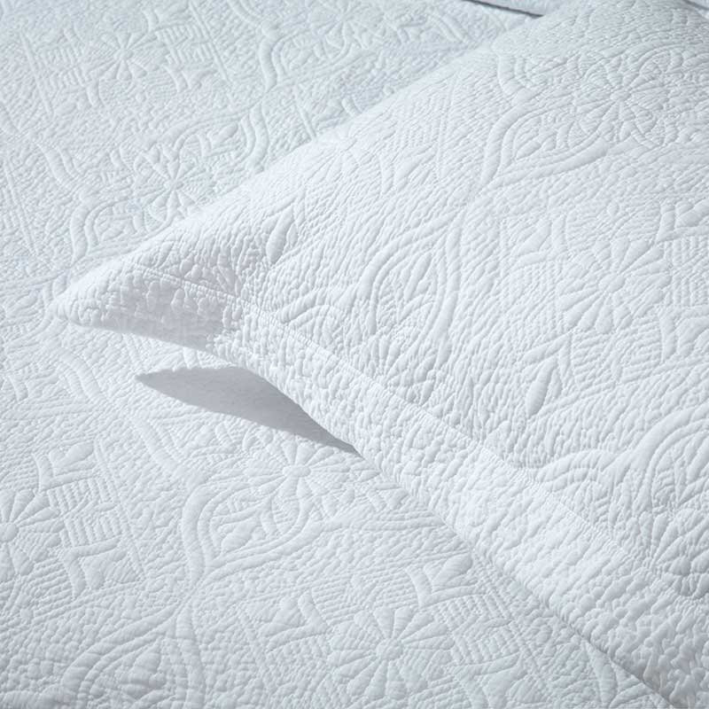 Windsor White Continental Pillowsham - Forever England