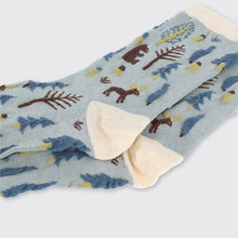 Load image into Gallery viewer, Woodland Sock Blue - Forever England
