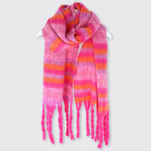 Load image into Gallery viewer, Women&#39;s Pink Blanket Scarf Millie Mae